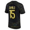 Maglia ufficiale Paris Saint Germain DANILO 15 4th Jordan 2022-23 per Uomo